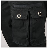cheap Cargo Pants-Men&#039;s Cargo Pants Hiking Pants Trousers Work Pants Military Outdoor Ripstop Breathable Quick Dry Multi Pockets Bottoms 6 Pockets Black Green Cotton Hunting Fishing Climbing 30 32 34 36 38