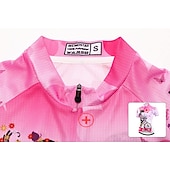 baratos Camisolas femininas-Mulheres Camisa para Ciclismo Padrão Botânico floral Flor Manga Curta Moto Camisa / Roupas Para Esporte Blusas com 3 bolsos traseiros Ciclismo de Montanha Ciclismo de Estrada Secagem Rápida Bolso