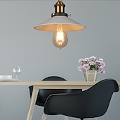 economico Luci Isola cucina-lampada a sospensione a led 22 cm lampada a sospensione design unico in metallo finiture verniciate stile nordico tradizionale / classico 110-240 v