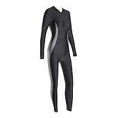 economico Rash Guard – Mute-Per donna Muta da sub Protezione solare UV UPF50+ Asciugatura rapida Integrale Mute da immersione Costume da bagno Zip frontale Nuoto Immersioni Surf Snorkeling Collage Primavera Estate Autunno