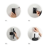 abordables Appliques murales d&#039;intérieur-Lightinthebox mur LED lumières étanche LED style nordique mur LED lumières extérieur en aluminium applique murale ip65 moderne simple 110-240 v 7 w