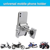 economico Supporti per auto-supporto telefono supporto supporto moto bici bici&amp;amp; Moto supporto del telefono 360 ° di rotazione in lega di alluminio del telefono accessorio per iphone 12 11 pro xs xs max xr x 8 samsung glaxy