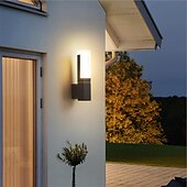 abordables Appliques murales d&#039;intérieur-Lightinthebox mur LED lumières étanche LED style nordique mur LED lumières extérieur en aluminium applique murale ip65 moderne simple 110-240 v 7 w