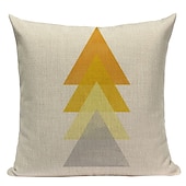 cheap Geometric Style-Geometry Double Side Cushion Cover 1PC Soft Throw Pillow Cover Cushion Case Pillowcase for Sofa Bedroom Livingroom Superior Quality Machine Washable  Outdoor Cushion for Sofa Couch Bed Chair