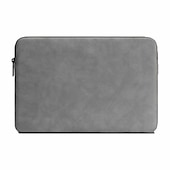 billige Vesker og ryggsekker til bærbar datamaskin-laptop sleeves litbest 10" 12" 14" veske til bærbar PC, kompatibel med macbook, hp, dell, lenovo, asus, acer, chromebook notebook, vanntett støtsikker pu skinn solid farge, for kontor&amp;amp; skoler