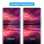 お買い得  Huawei用保護フィルム-2 PCS 電話 スクリーンプロテクター 用途 Huawei P30 Pro 強化ガラス 硬度9H 指紋防止 ハイディフィニション(HD) 防爆 傷防止 携帯電話アクセサリー