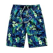 abordables maillot de bain boxer homme-maillot de bain pour hommes short de plage à séchage rapide cordon de serrage léger avec taille et poches élastiques