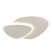 billige GCC Flushmounts og semi-flushmounts-ledet taklampe 40 50 cm geometriske former innfelt lys metall moderne stil geometrisk malte overflater ledet moderne 220-240v