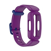 זול להקות שעונים של Fitbit-צפו בנד ל פיטביט Ace 3 סיליקון רך תַחֲלִיף רצועה עם קייס עמיד במים מתכוונן צמיד