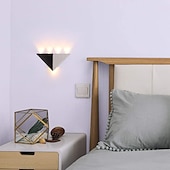 abordables Appliques murales d&#039;intérieur-Lightinthebox Applique murale LED moderne 5 W Triangle LED Applique murale luminaire couloir intérieur haut bas applique murale pour théâtre studio restaurant hôtel multicolore