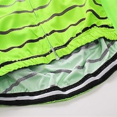 Χαμηλού Κόστους Ανδρικές φανέλες-Ανδρικά Φανέλα ποδηλασίας Συμπαγές Χρώμα Ριγέ Με Μοτίβο Κοντομάνικο Ποδήλατο Αθλητική μπλούζα Μπολύζες με 3 πίσω τσέπες Ποδηλασία Βουνού Ποδηλασία Δρόμου