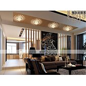 זול אורות תקרה-1 יחידה 3 w אור תקרה זרקור led 3 חרוזי לד משלב קריסטל דקורטיבי לבן חם לבן טבעי