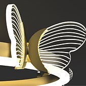 Χαμηλού Κόστους Φώτα Οροφής με Dimmer-led φωτιστικό οροφής 45 cm με ρυθμιζόμενο κύκλο σχεδίασης χωνευτά φώτα στερέωσης ακρυλικό καλλιτεχνικό στυλ μοντέρνο στυλ χρυσό σκανδιναβικό στυλ πεταλούδα 220-240v