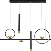 billige Lysekroner-LED-pendellampe 100 cm lysekrone med enkel design aluminiumsmalte overflater ledet moderne 220-240v
