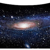ieftine Tapisseria planetei-tapiserie galaxie cer înstelat peisaj spațial psihedelic violet imprimare artistică agățat de perete pentru decor acasă camera de zi dormitor