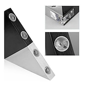 abordables Appliques murales d&#039;intérieur-Lightinthebox Applique murale LED moderne 5 W Triangle LED Applique murale luminaire couloir intérieur haut bas applique murale pour théâtre studio restaurant hôtel multicolore
