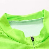 Χαμηλού Κόστους Ανδρικές φανέλες-Ανδρικά Φανέλα ποδηλασίας Συμπαγές Χρώμα Ριγέ Με Μοτίβο Κοντομάνικο Ποδήλατο Αθλητική μπλούζα Μπολύζες με 3 πίσω τσέπες Ποδηλασία Βουνού Ποδηλασία Δρόμου