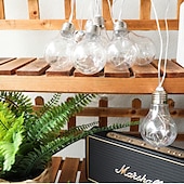 cheap Battery String Lights-Copper Wire Bulb String Lights 4M 10LEDs Fairy Light Battery Operation Garden Holiday Outdoor Home Decoration