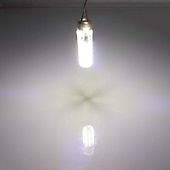 cheap LED Bi-pin Lights-GY6.35 LED Bulbs 3W Bi-pin Base AC DC 12V 2700K Warm White Dimmable G6.35 Base JC Type LED Halogen Incandescent 30W Replacement Bulb 1pc