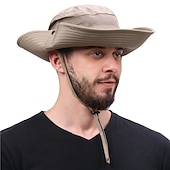 cheap Outdoor Headwear-Hat Sun Hat Fishing Hat UPF50+ UV Protection Breathable for Polyester Summer