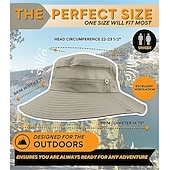 cheap Outdoor Headwear-Hat Sun Hat Fishing Hat UPF50+ UV Protection Breathable for Polyester Summer