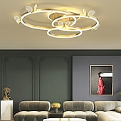 Χαμηλού Κόστους Φώτα Οροφής με Dimmer-led φωτιστικό οροφής 45 cm με ρυθμιζόμενο κύκλο σχεδίασης χωνευτά φώτα στερέωσης ακρυλικό καλλιτεχνικό στυλ μοντέρνο στυλ χρυσό σκανδιναβικό στυλ πεταλούδα 220-240v