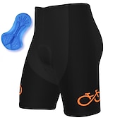 cheap Men&#039;s Shorts, Tights &amp; Pants-Men&#039;s Cycling Road Shorts Bike Shorts Cycling Padded Shorts Bike Shorts Padded Shorts / Chamois Mountain Bike MTB Road Bike Cycling Sports Graphic 3D Pad Cycling Breathable Quick Dry Black Yellow