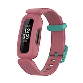 זול להקות שעונים של Fitbit-צפו בנד ל פיטביט Ace 3 סיליקון רך תַחֲלִיף רצועה עם קייס עמיד במים מתכוונן צמיד