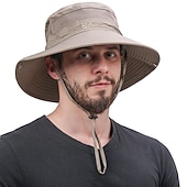 cheap Outdoor Headwear-Hat Sun Hat Fishing Hat UPF50+ UV Protection Breathable for Polyester Summer