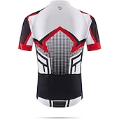 Χαμηλού Κόστους Ανδρικές φανέλες-Ανδρικά Φανέλα ποδηλασίας Γραφική Πουά Αστείος Κοντομάνικο Ποδήλατο Αθλητική μπλούζα Μπολύζες με 3 πίσω τσέπες Ποδηλασία Βουνού Ποδηλασία Δρόμου Γρήγορο Στέγνωμα Moale