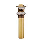 cheap Pop Up Drains-Electroplated  Pop-up Water Drain With Overflow Superior Quality Faucet Accessory Antique Brass Golden and Black Finished