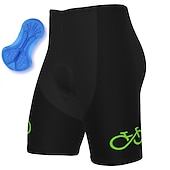 cheap Men&#039;s Shorts, Tights &amp; Pants-Men&#039;s Cycling Road Shorts Bike Shorts Cycling Padded Shorts Bike Shorts Padded Shorts / Chamois Mountain Bike MTB Road Bike Cycling Sports Graphic 3D Pad Cycling Breathable Quick Dry Black Yellow