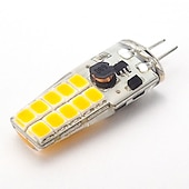 abordables Ampoules LED double broche-Ampoule led g4 3w équivalente à 20w-25w t3 jc type bi-pin g4 base halogène ampoule ac/dc 12v blanc chaud 3000k ampoule g4 pour puck light rv sous comptoir éclairage de cuisine sous armoire lumière 4