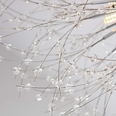 economico Supporti da incasso e semi incasso-50/60/70 cm plafoniera a led 5 6 8 teste globo unico dente di leone lampadario di design nordico stile artistico fuochi d&#039;artificio lampada di cristallo soggiorno sala da pranzo camera da letto lampada da bar