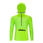 levne Pánské bundy a vesty-wosawe pánská cyklistická bunda větrovka nepromokavá bunda do deště reflexní běžecké bundy s kapucí na kolo sbalitelná pláštěnka top lehký prodyšný ultrafialový odolný fluorescenční horské kolo golf