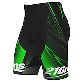 billiga Shorts, tights och byxor för män-Herr Cykelvägshorts Cykelshorts Cykel Shorts Byxor Bergscykling Vägcykling sporter 3D Tablett Cykel Andningsfunktion Snabb tork Svart Gul Polyester Elastan Kläder Cykelkläder