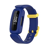 זול להקות שעונים של Fitbit-צפו בנד ל פיטביט Ace 3 סיליקון רך תַחֲלִיף רצועה עם קייס עמיד במים מתכוונן צמיד