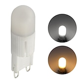 preiswerte LED Doppelsteckerlichter-1 stücke bi-pin g9 led glühbirne 3 watt dimmbar 30 watt halogen äquivalent für kronleuchter anhänger deckenventilator schreibtischlampe ac220v