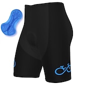 cheap Men&#039;s Shorts, Tights &amp; Pants-Men&#039;s Cycling Road Shorts Bike Shorts Cycling Padded Shorts Bike Shorts Padded Shorts / Chamois Mountain Bike MTB Road Bike Cycling Sports Graphic 3D Pad Cycling Breathable Quick Dry Black Yellow