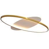 baratos Montagem Embutida &amp; Montagem Semi Embutida-luz de teto led 45 55 cm cluster design flush mount com acabamento em metal pintado com led moderno 220-240v