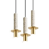 economico Luci a sospensione-lampada a sospensione a led 12 cm lanterna desgin lampada a sospensione in metallo finiture verniciate moderno 220-240v