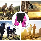 abordables Pantalones, shorts y faldas de mujer-Mujer Graphic Estampado Letra y Número Pantalones cortos de ciclismo de carretera Pantalones cortos bicicleta Culotte Ciclismo Bicicleta Bermudas Pantalones MTB Bicicleta Montaña Ciclismo Carretera