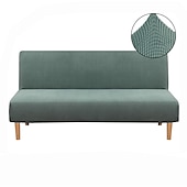 baratos Capa do sofá futon.-capa de futon capa de sofá elástica capa de sofá de amor capa de sofá para cães animal de estimação, capa de sofá-cama capa de sofá lavável protetor de móveis macio durável