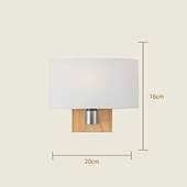 ieftine Aplici de Interior-lightinthebox led aplice mat modern stil nordic aplice aplice led perete dormitor sufragerie lemn/bambus perete 110-240 v
