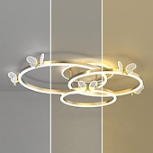 Χαμηλού Κόστους Φώτα Οροφής με Dimmer-led φωτιστικό οροφής 45 cm με ρυθμιζόμενο κύκλο σχεδίασης χωνευτά φώτα στερέωσης ακρυλικό καλλιτεχνικό στυλ μοντέρνο στυλ χρυσό σκανδιναβικό στυλ πεταλούδα 220-240v