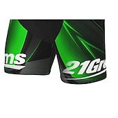 billiga Shorts, tights och byxor för män-Herr Cykelvägshorts Cykelshorts Cykel Shorts Byxor Bergscykling Vägcykling sporter 3D Tablett Cykel Andningsfunktion Snabb tork Svart Gul Polyester Elastan Kläder Cykelkläder