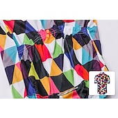 cheap Men&#039;s Jerseys-Men&#039;s Cycling Jersey Short Sleeve Fall Bike Jersey Top with 3 Rear Pockets Mountain Bike MTB Road Bike Cycling Breathable Quick Dry Front Zipper Back Pocket Red / Green Purple Green Rainbow Plaid