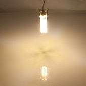 cheap LED Bi-pin Lights-GY6.35 LED Bulbs 3W Bi-pin Base AC DC 12V 2700K Warm White Dimmable G6.35 Base JC Type LED Halogen Incandescent 30W Replacement Bulb 1pc