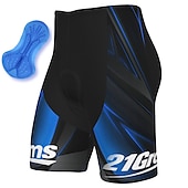 billiga Shorts, tights och byxor för män-Herr Cykelvägshorts Cykelshorts Cykel Shorts Byxor Bergscykling Vägcykling sporter 3D Tablett Cykel Andningsfunktion Snabb tork Svart Gul Polyester Elastan Kläder Cykelkläder