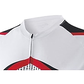 Χαμηλού Κόστους Ανδρικές φανέλες-Ανδρικά Φανέλα ποδηλασίας Γραφική Πουά Αστείος Κοντομάνικο Ποδήλατο Αθλητική μπλούζα Μπολύζες με 3 πίσω τσέπες Ποδηλασία Βουνού Ποδηλασία Δρόμου Γρήγορο Στέγνωμα Moale